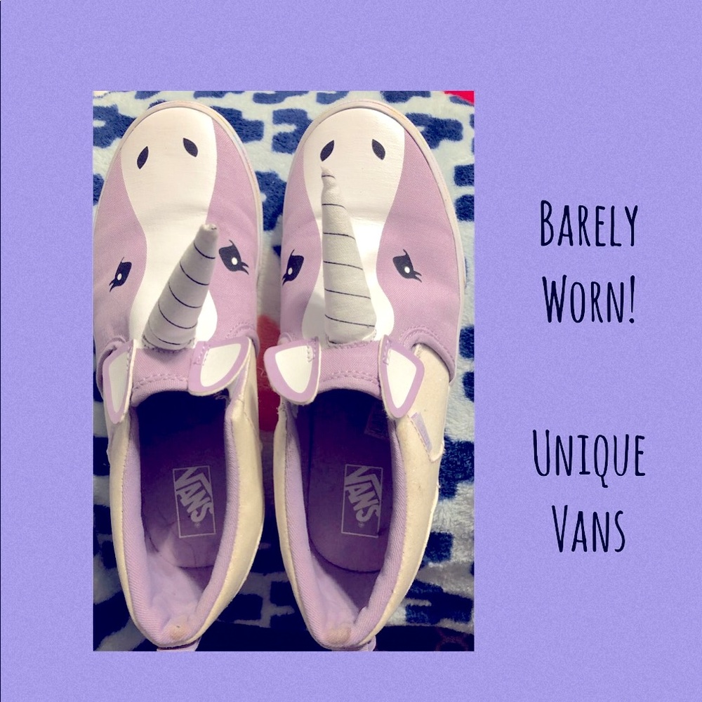 A true 🦄 Women Unicorn Vans Barely Worn  Sz 6 (8)